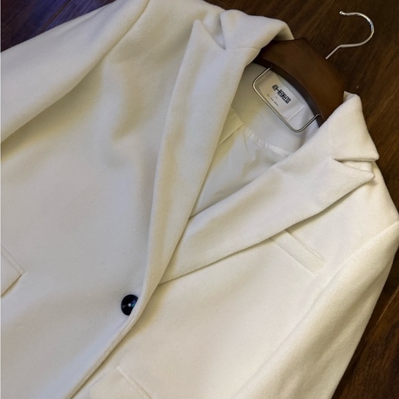 4th & Reckless Long White Coat - Picture 4 of 5